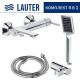 Смеситель Lauter Velvet 21СК6696С + 21СКFG80101C + 21S00103 + 21CKFS90120