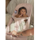 Шезлонг BabyBjorn Bliss Cotton Petal Quilt розовый