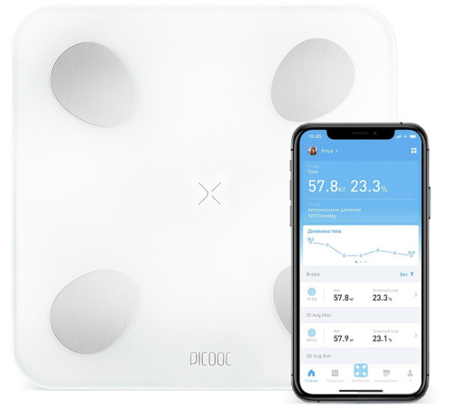 Напольные весы Picooc Mini Lite белый