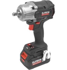 Гайковерт ELITECH HD Professional CW 2009SL E2201.059.01 с 1-им АКБ 4 Ач, кейс