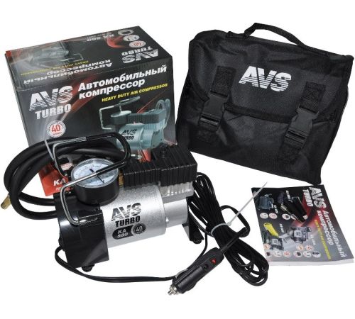 Автомобильный компрессор  AVS Turbo KA 580