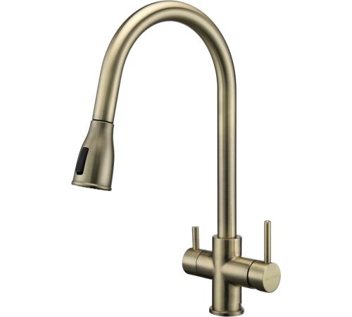 Смеситель Paulmark Lange La214212-BR бронза