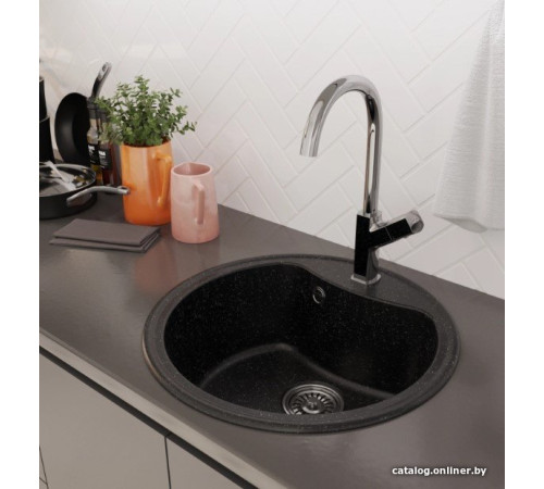 Кухонная мойка Mixline ML-GM09 551797 черный