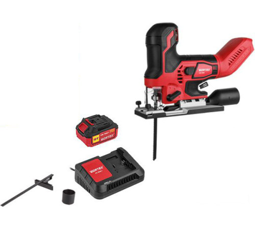 Электролобзик Wortex CJS 1330 ALL1 1325401 с 1-им АКБ, кейс