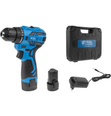 Дрель-шуруповерт Bull SR 1203 с 2-мя АКБ, кейс