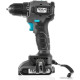 Дрель-шуруповерт Tesla TCD12BL 834528 с 2-мя АКБ, кейс