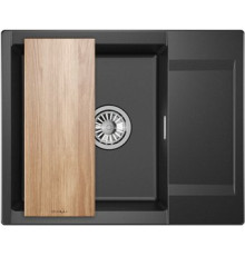 Кухонная мойка Granula ES-6202 шварц