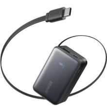 Внешний аккумулятор Anker Nano Power Bank Built-in USB-C A1638 45W 10000mAh черный