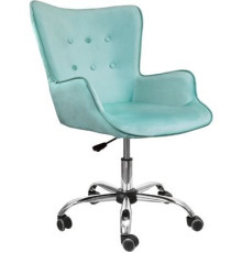 Офисное кресло AksHome Bella велюр мятный