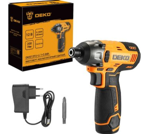 Винтоверт Deko DKIS12FU-Li 085-1110 с 1-им АКБ