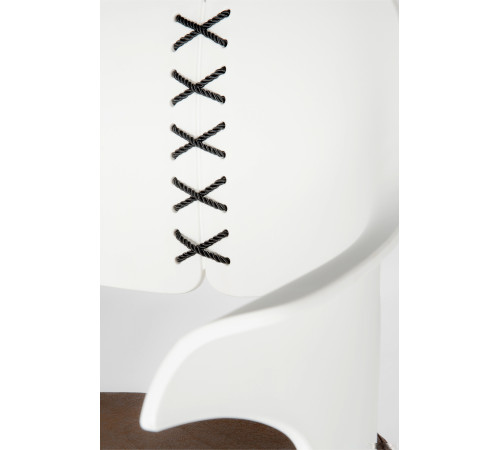 Стул с подлокотниками Norden Cool CX0809M белый/коричневый