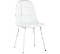 Стул Stool Group Oliver экокожа белый/белые ножки