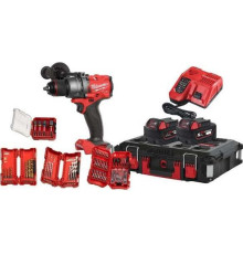 Ударная дрель-шуруповерт Milwaukee M18 FUEL Promo FPD3100P-502P 4933498240 с 2-мя АКБ 5 Ач, кейс, набор оснастки