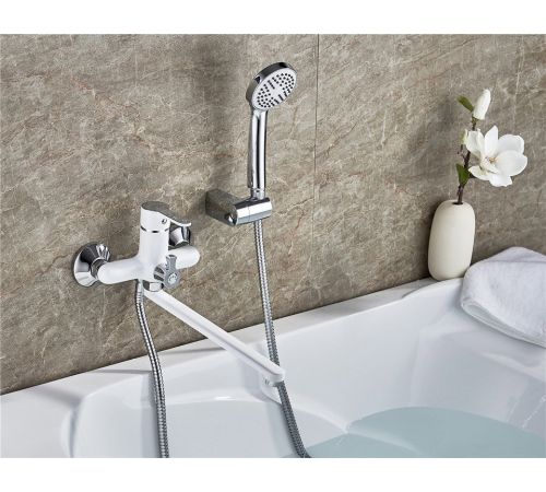 Смеситель Ledeme H03 L2203W белый