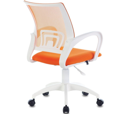 Кресло Brabix Fly MG-396W белый/оранжевый
