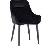 Стул с подлокотниками Stool Group Диана велюр черный