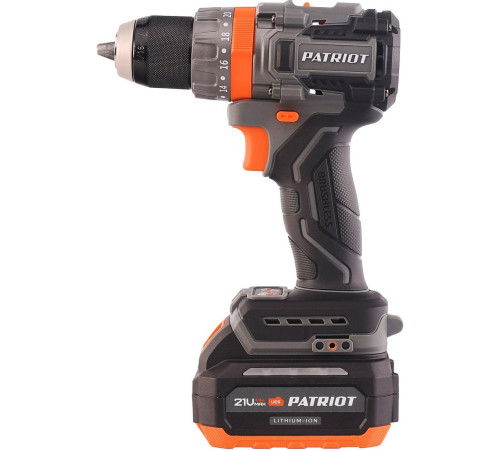 Ударная дрель-шуруповерт Patriot BR 214 UES 180301514 с 1-им АКБ