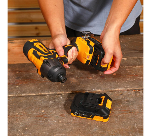 Винтоверт Deko DKIS20-Li Set 063-4392 с 2-мя АКБ, кейс