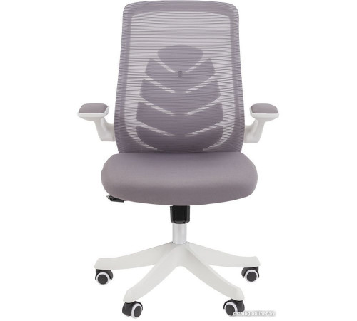 Офисное кресло CHAIRMAN CH565 белый пластик/серый