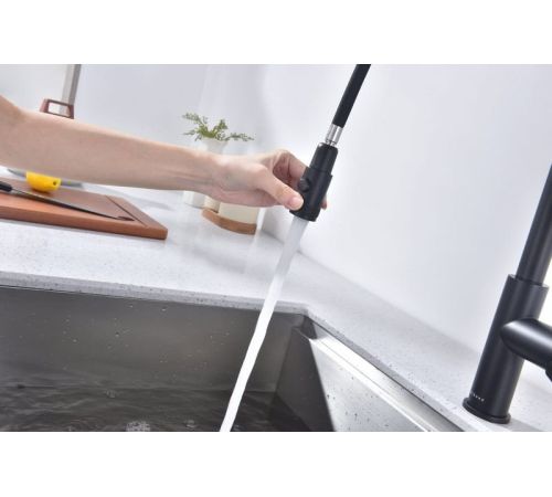 Смеситель Paulmark Galant Ga213077-AN черный/антрацит