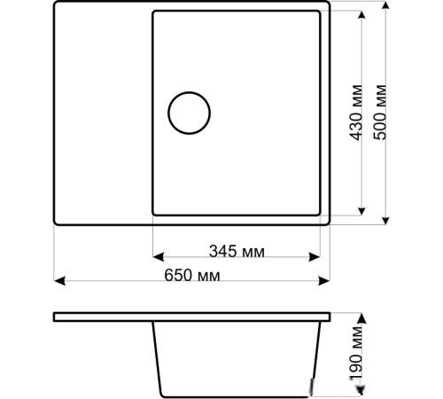 Кухонная мойка Gerhans B22 песочный