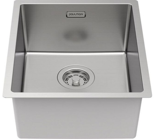 Кухонная мойка Paulmark Lassan 38 UNI LA38-BS стальной/брашированная сталь