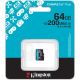 Карта памяти Kingston Canvas Go! microSDXC 64GB SDCG4/64GB
