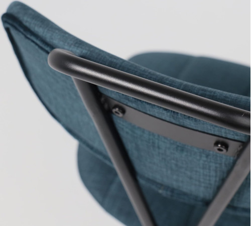 Стул AksHome Tori темно-бирюзовый велюр Voss 86/черный