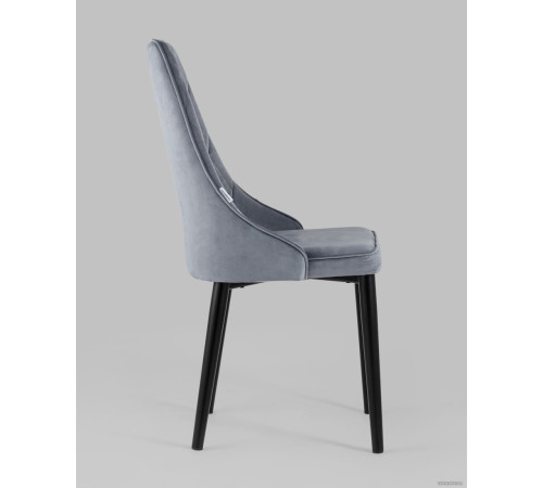 Стул Stool Group Версаль велюр серый