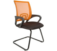 Кресло CHAIRMAN 696 V черный/оранжевый