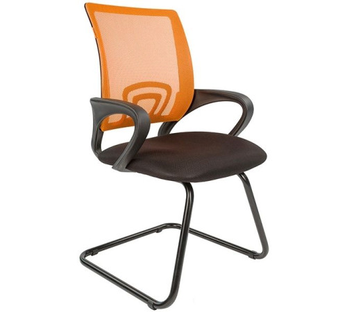 Кресло CHAIRMAN 696 V черный/оранжевый