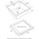 Кухонная мойка Paulmark Vista 54 Uni PM305444-BS
