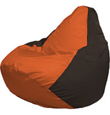 Кресло-мешок Flagman Груша Супер Мега 4XL Г5.1-218 оранжевый/коричневый