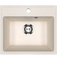 Кухонная мойка Mixline ML-GMU03 556717 белый камень
