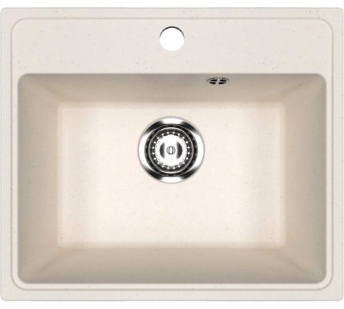 Кухонная мойка Mixline ML-GMU03 556717 белый камень