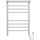 Полотенцесушитель TERMINUS Аврора П8 500х800 с полкой quick touch RAL 9003 матовый белый