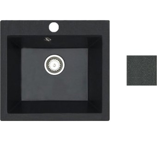 Кухонная мойка БелЭворс Mini черный, без сифона