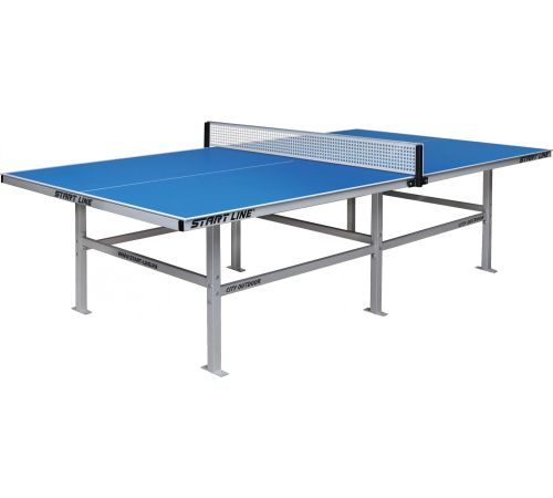 Теннисный стол Start Line City Outdoor 60-710 с сеткой, синий