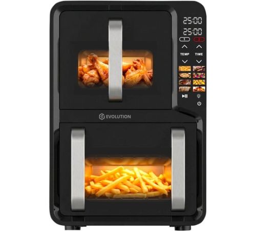 Аэрогриль аэрофритюрница Evolution AIRO 12100W Dual