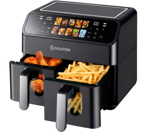 Аэрогриль аэрофритюрница Evolution AIRO 9800ТW Dual
