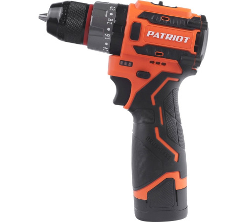 Ударная дрель-шуруповерт Patriot BR 467h 180201468 с 2-мя АКБ, кейс