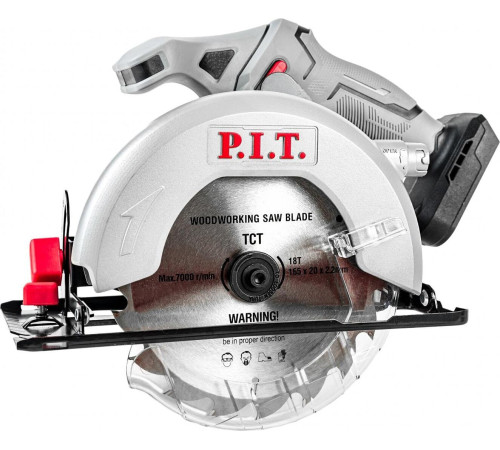 Дисковая циркулярная пила P.I.T. PKS20H-165A без АКБ