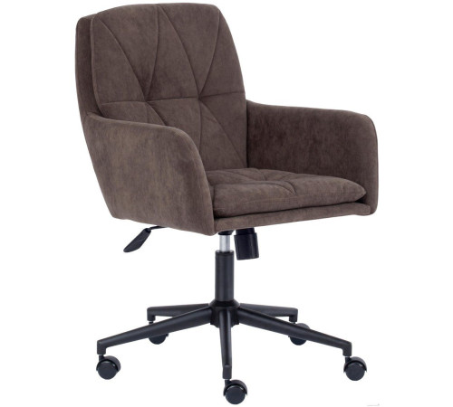 Офисное кресло TetChair Garda флок, коричневый