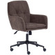 Офисное кресло TetChair Garda флок, коричневый