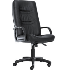 Офисное кресло Белс Министр PLN SP 400149-01/SPA натуральная кожа, черный