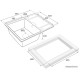 Кухонная мойка Paulmark Weimar PM216550-BLM