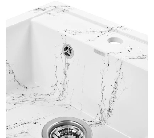 Кухонная мойка Wisent WA11-12 с сифоном GER013