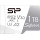 Карта памяти Silicon-Power Superior microSDXC SP001TBSTXDA2V20SP 1TB с адаптером