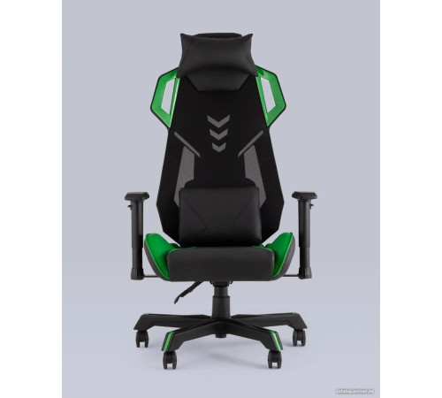 Игровое геймерское кресло TopChairs Рэтчэт GMP-001-1 зеленый