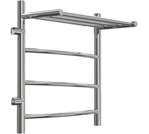 Полотенцесушитель Granula Классик 50x60 с полкой боковое подключение, слева